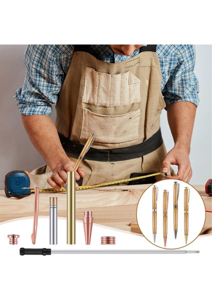 Ahşap Torna El Sanatları Için 8 Adet 7mm Trimline Büküm Kalem Seti (Yurt Dışından) modelleri