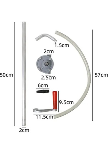 Yakıt Transfer Pompası Manuel Çalıştırılan Sıvı Yağ Değiştirme Aracı (Yurt Dışından) modelleri