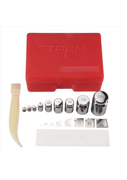 17X 10MG-100G M2 Set Gram Hassas Kalibrasyon Ağırlık Dijital Terazi (Yurt Dışından)