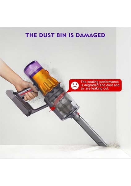 Dyson V10 Slim V12 Dijital Slim Elektrikli Süpürge Aksesuarları Toz Kovası Toplayıcısı Için Yedek Toz Haznesi ve Filtre (Yurt Dışından) fiyatları
