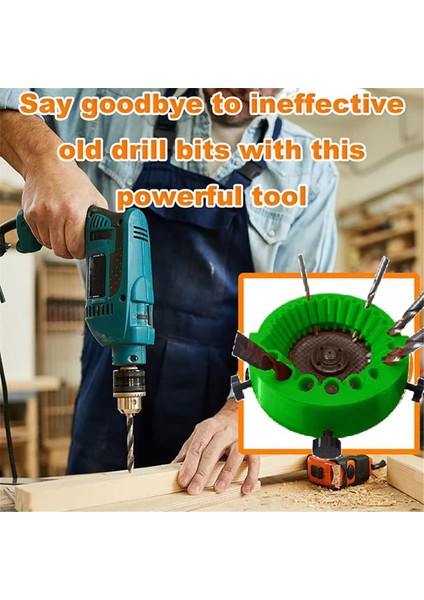 Çok Işlevli Matkap Aleti Matkap Ucu Bileyici Taşlama Parçaları (Yurt Dışından) fırsatları