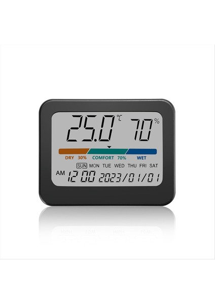 Ev, Ayaklı ve Zamanlı Oda Sıcaklığı Ölçer Nem Monitörü (Yurt Dışından)