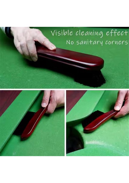 Bilardo Masası Fırça Seti Hafif Ahşap Saplı Temizleme Aleti Bilardo Masası Için Fırça ve Bıçak Fırçası (Yurt Dışından) fırsatları