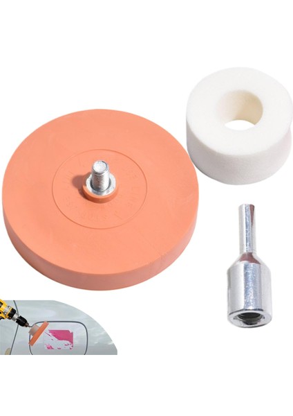 Yapışkanlı Silgi Tekerleği, 4 Inç Kauçuk Tekerlekler (Yurt Dışından)