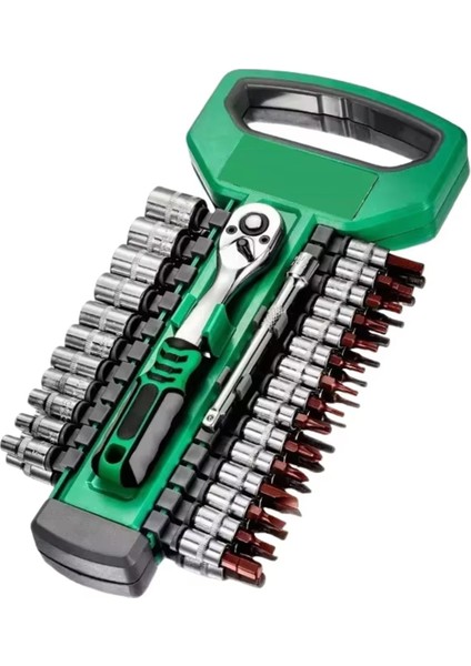 Aşınmaya Dayanıklı Cırcırlı Anahtar Soketi Cr-V Yüksek Sertlikli Otomobil Tamiri (Yurt Dışından)