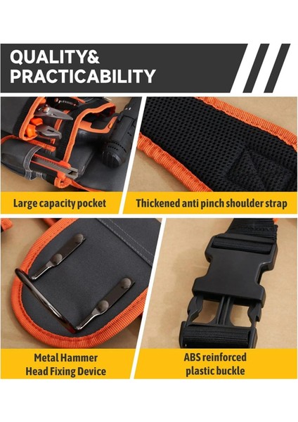 Ağır Hizmet Tipi Alet Kemeri Ayarlanabilir Bel Tutucu (Yurt Dışından) modelleri