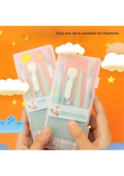 Kendin Yap Scrapbooking Seti - Kalemler, Oyma Bıçakları ve Cımbızlarla Birlikte Tam Set (Yurt Dışından) fırsatları