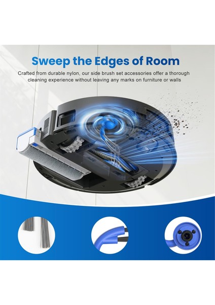 Ecovacs Deebot X9 Pro Omni Robot Süpürge Için Aksesuar Kiti (Yurt Dışından) fırsatları