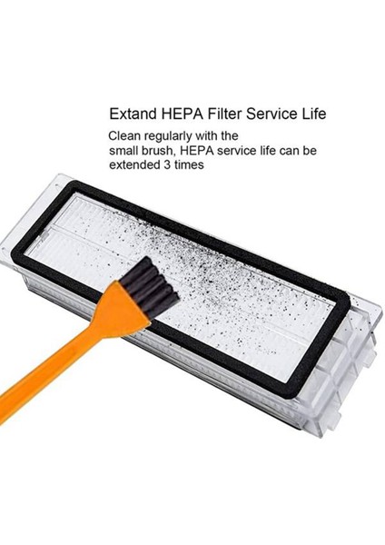 Xiaomi Roborock S5 Max S50 S5 S6 S60 Pure S5MAX Vakum Aksesuarları Paspas Bezi Hepa Filtre Parçaları (Yurt Dışından) indirimleri