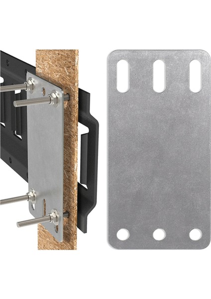 Kargo E Ray Plakası Ağır Hizmet Tipi E-Ray/x-Ray Montaj Arka Plakası (Yurt Dışından)