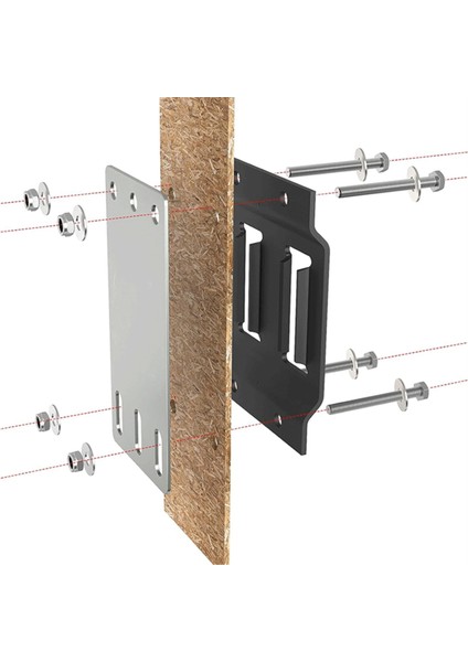 Kargo E Ray Plakası Ağır Hizmet Tipi E-Ray/x-Ray Montaj Arka Plakası (Yurt Dışından) indirimleri