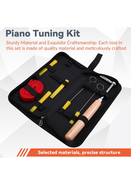 Piyano Akort Seti, Taşıma Çantasıyla Piyano Akort Aletleri, Akort Çekici (Yurt Dışından) fırsatları