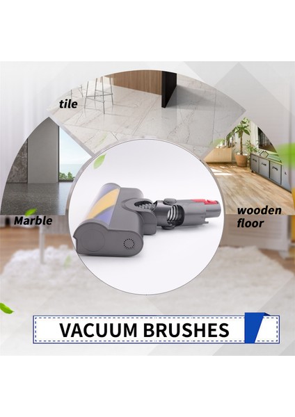 Dyson V7 V8 V10 V11 V15 Elektrikli Süpürge Parçaları Için Yeşil Lazer Işıklı Zemin Aparatlı Silindir Fırça Güç Başlığı Değişimi (Yurt Dışından) fırsatları