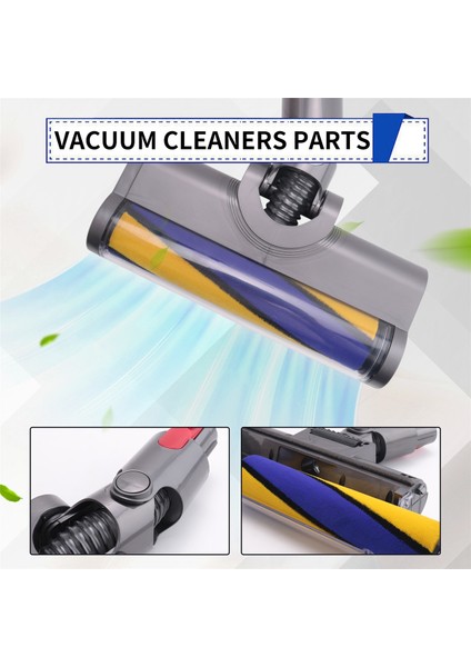 Dyson V7 V8 V10 V11 V15 Elektrikli Süpürge Parçaları Için Yeşil Lazer Işıklı Zemin Aparatlı Silindir Fırça Güç Başlığı Değişimi (Yurt Dışından) indirimleri