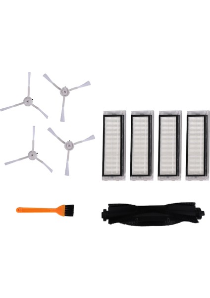 360 S5/s7/s7 Pro Robot Süpürge Yedek Parçaları Ana Fırça Yan Fırça Hepa Filtre Su Tankı Filtresi (Yurt Dışından) fiyatları