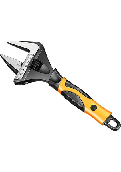 Kısa Saplı Anahtar, Büyük Açıklıklı Cırcırlı Tekerlek Ayarlanabilir Anahtar, 6 Inç (Yurt Dışından)