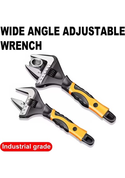 Kısa Saplı Anahtar, Büyük Açıklıklı Cırcırlı Tekerlek Ayarlanabilir Anahtar, 6 Inç (Yurt Dışından) fiyatları