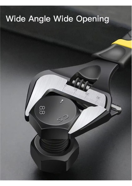 Kısa Saplı Anahtar, Büyük Açıklıklı Cırcırlı Tekerlek Ayarlanabilir Anahtar, 6 Inç (Yurt Dışından) indirimleri