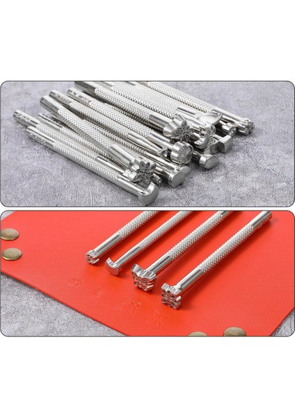 21 Adet Deri Damgalama Aleti, Kauçuk Çekiçli Deri Damgalama Kiti (Yurt Dışından) fiyatları