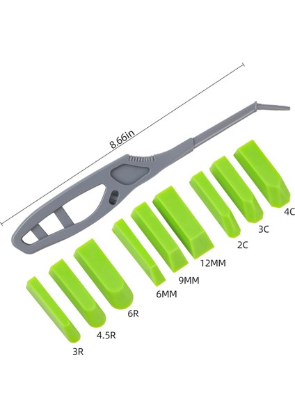 15 Adet Silikon Kalafatlama Alet Seti Sızdırmazlık Malzemesi Silikon Son Işlem Aletleri (Yurt Dışından) fiyatları