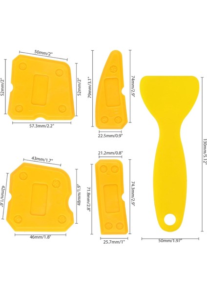 15 Adet Silikon Kalafatlama Alet Seti Sızdırmazlık Malzemesi Silikon Son Işlem Aletleri (Yurt Dışından) modelleri