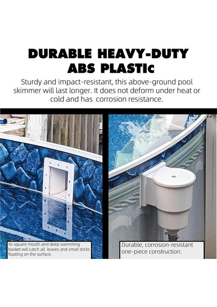 Evrensel Uyumlu Yer Üstü Havuz Skimmer'ı - Havuz Skimmer Aksesuar Kiti (Yurt Dışından) fiyatları