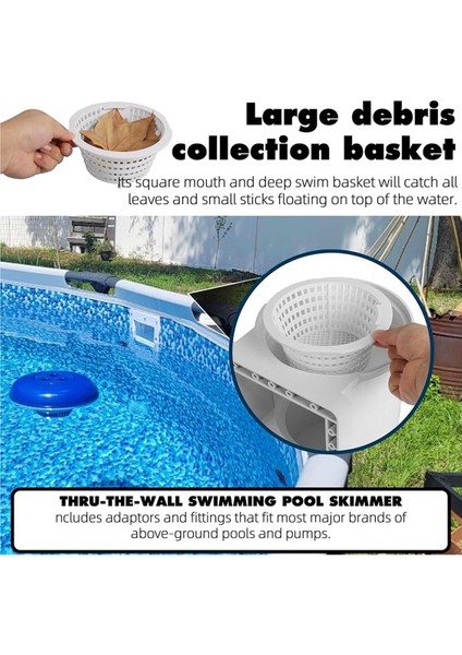 Evrensel Uyumlu Yer Üstü Havuz Skimmer'ı - Havuz Skimmer Aksesuar Kiti (Yurt Dışından) modelleri