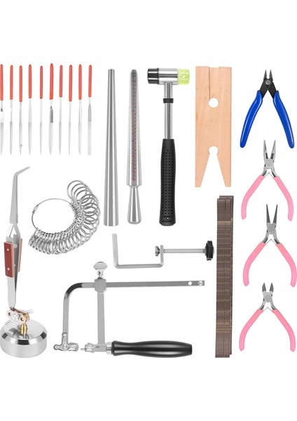 Kuyumcu Aletleri Seti Kuyumcu Testeresi Çerçevesi Ahşap Kelepçe Ahşap Halka Kelepçesi (Yurt Dışından)