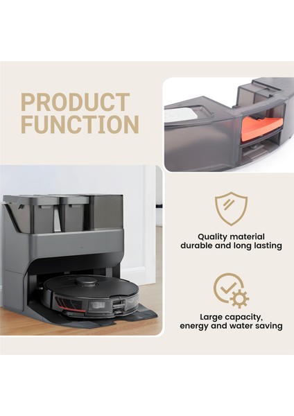 Roborock S7 Maxv Ultra/s7 Maxv/s7 Pro Robot Süpürge Parçaları Için Yedek Su Deposu (Yurt Dışından) indirimleri