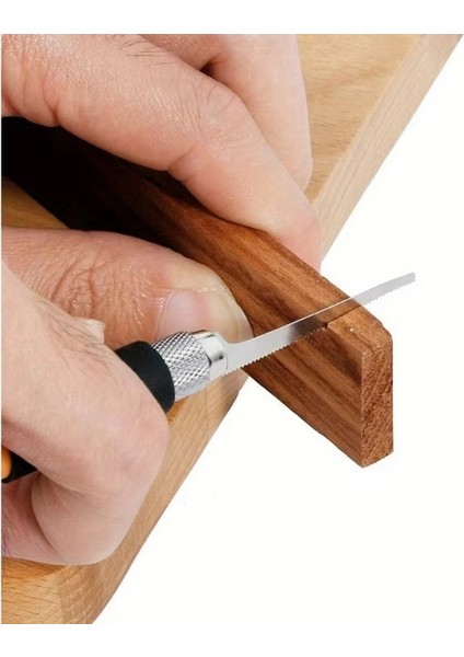 Mini Testere Seti Kendin Yap El Sanatları Bıçağı Testeresi 3 El Sanatları Bıçağı ile Küçük Testere (Yurt Dışından) modelleri