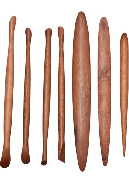 El Yapımı Seramik Kil Aletleri Seti - Ahşap Kil Oyma Aletleri, (Yurt Dışından)