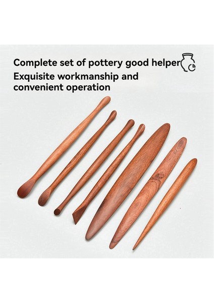 El Yapımı Seramik Kil Aletleri Seti - Ahşap Kil Oyma Aletleri, (Yurt Dışından) modelleri