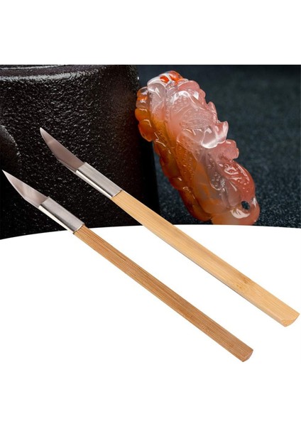 2 Parçalı Set Akik Taşı Cilalama Bıçakları Mücevher Cilalama Aletleri (Yurt Dışından) fiyatları