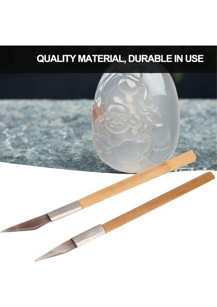 2 Parçalı Set Akik Taşı Cilalama Bıçakları Mücevher Cilalama Aletleri (Yurt Dışından) fırsatları