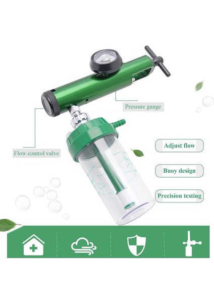 Oksijen Akış Ölçer Oksijen Regülatörü 0-15 L/dak Basınç Regülatörü (Yurt Dışından) fiyatları