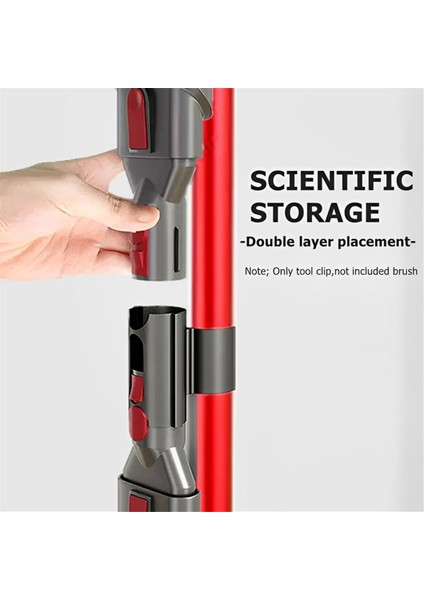 Dyson V11 V10 V8 V7 V6 V15 G5 Için 2 Adet, Elektrikli Süpürge Fırçası Saklama Klipsi (Yurt Dışından) fiyatları