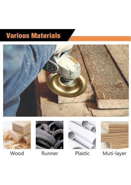 Inç Veya 4-1/2 Inç Açı Taşlama Makinesi Için 5 Parça Ahşap Oyma Diski Seti (Yurt Dışından) fiyatları