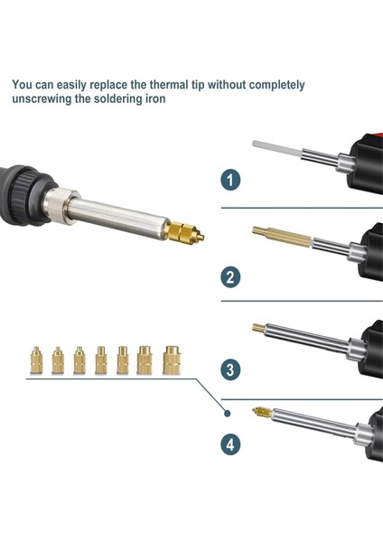 Lehimleme Demiri Ucu Başlığı Gömülü Diş Takma Kiti Ab Fişi (Yurt Dışından) modelleri