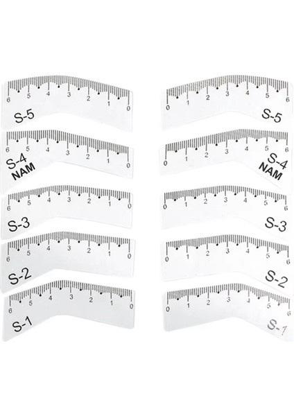 Çift Kendin Yap Kaş Çizim Rehberi 5 Çift Kendin Yap Kaş Çizim Rehberi Aracı (Yurt Dışından)
