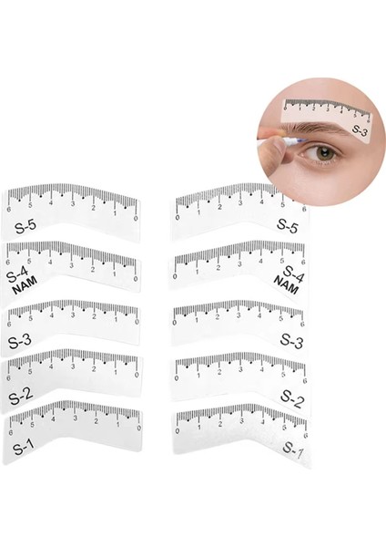 Çift Kendin Yap Kaş Çizim Rehberi 5 Çift Kendin Yap Kaş Çizim Rehberi Aracı (Yurt Dışından) fırsatları