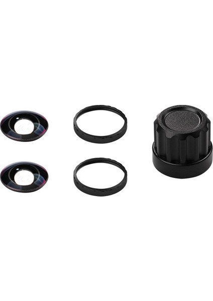 INSTA360 X5 Aksiyon Kamerası Için 2 Adet Çıkarılabilir Lens Kendin Yap Tamir Lens Kiti (Yurt Dışından)
