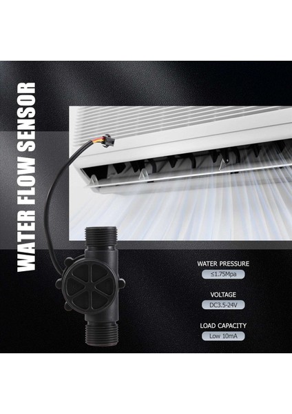 Su Akış Sensörü DN25 DC3.5-24V 1 Inç 2-100L/DAK Hall Debimetre (Yurt Dışından) fırsatları