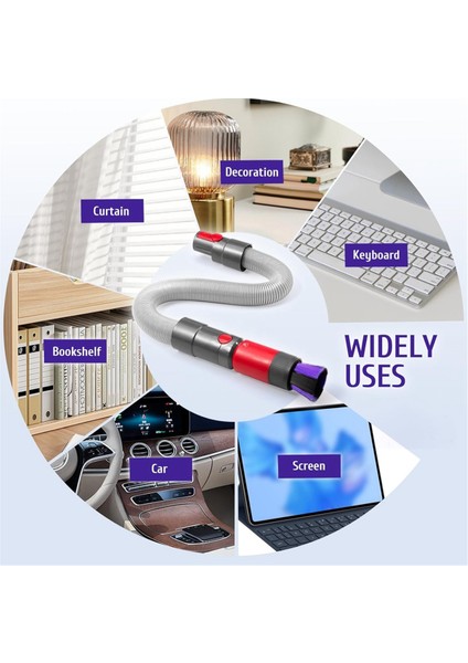 Dyson V7 V8 V10 V11 V15 Absolute Detect Hayvan Süpürgesi Aletleri Için Ev ve Araba Temizliği Için Yedek Aparatlar (Yurt Dışından)