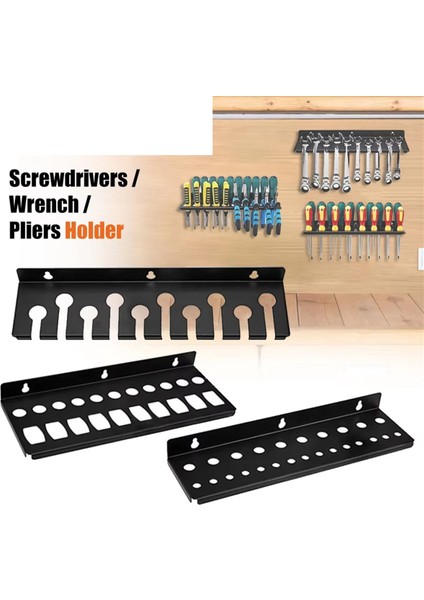 Tornavida Düzenleyici Duvara Monte El Aleti Tutucu Ray Rafı (Yurt Dışından) fiyatları