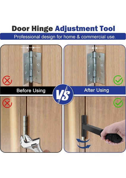 Kapı Menteşesi Ayarlama Aleti Menteşe Ayar Anahtarı (Yurt Dışından) fiyatları