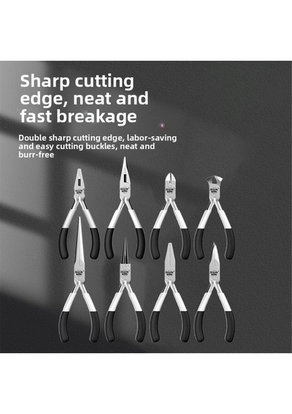 Oudısı 8 Parçalı Çok Amaçlı Sivri Burunlu Pense Seti (Yurt Dışından) indirimleri