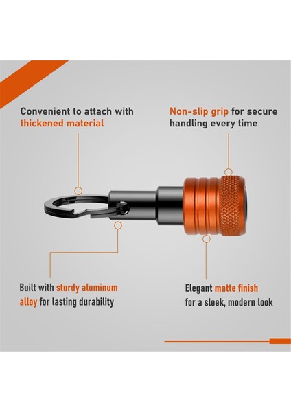Bit Tutucu Anahtarlık 6 Adet, 1/4 Inç Altıgen Şaftlı Bit Tutucular (Yurt Dışından) modelleri