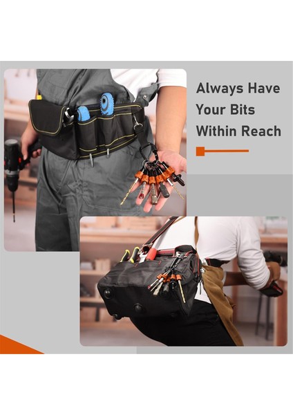 Bit Tutucu Anahtarlık 6 Adet, 1/4 Inç Altıgen Şaftlı Bit Tutucular (Yurt Dışından) indirimleri