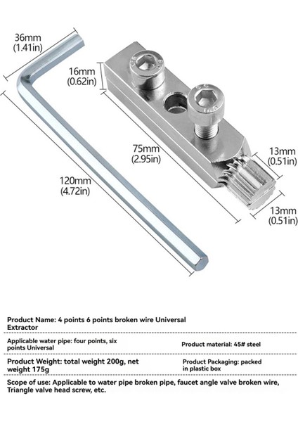 Hasarlı Vida Sökücü ve Çıkarıcı Için Soyulmuş Vida Çıkarıcı Seti (Yurt Dışından) fiyatları