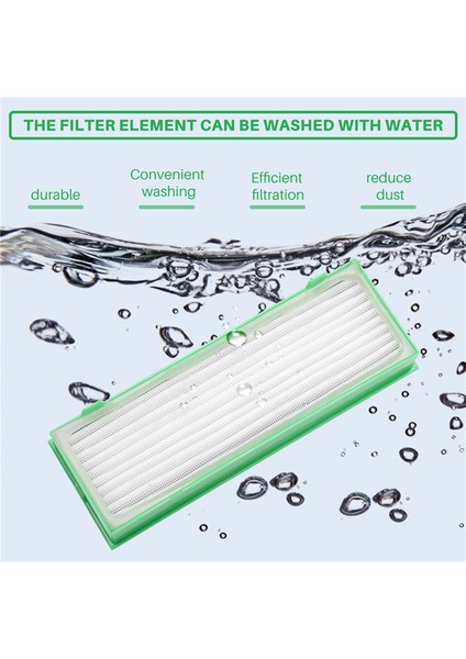 Vorwerk Kobold VR200 Elektrikli Süpürge Aksesuarları Için 10 Adet Yedek Toz Filtresi Hepa Filtreleri (Yurt Dışından)